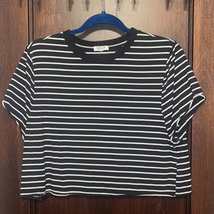 Stripped crop top